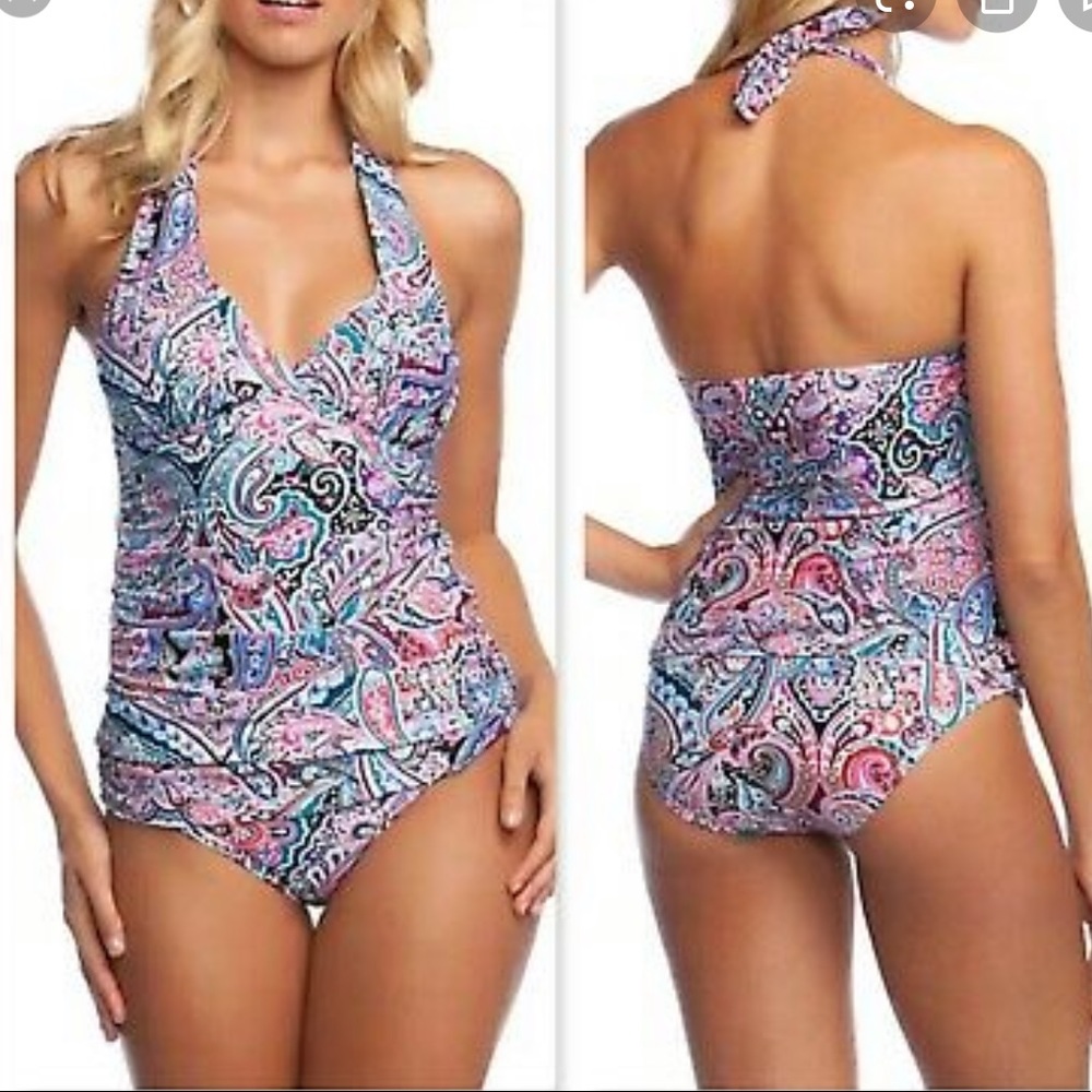 La Blanca 2 Piece Tankini Swimsuit NWT